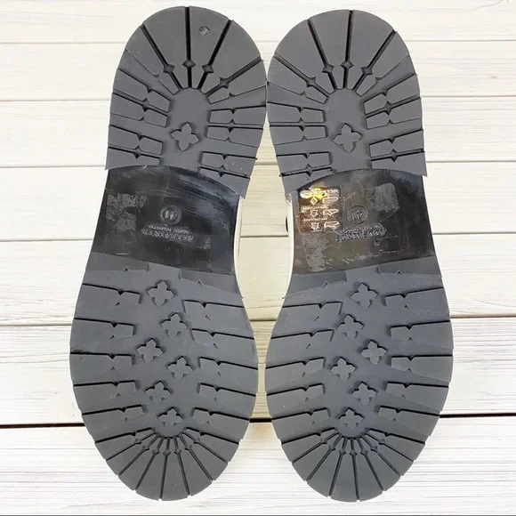 NEW All Saints Lira Hiker White Leather Boots 11 - Picture 6 of 16